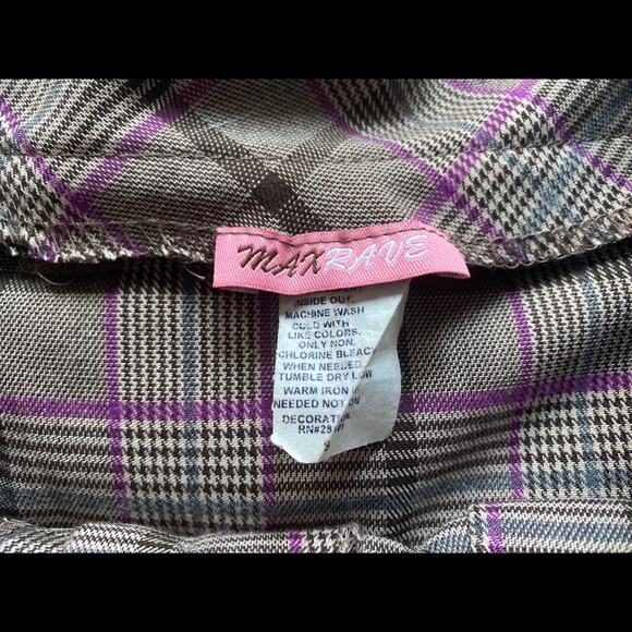 Plaid Skirt - Picture 3 of 4